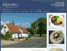 Tablet Screenshot of bluebell-inn.com